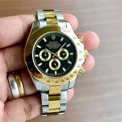 rolex silver and gold mens|silver rolex price.